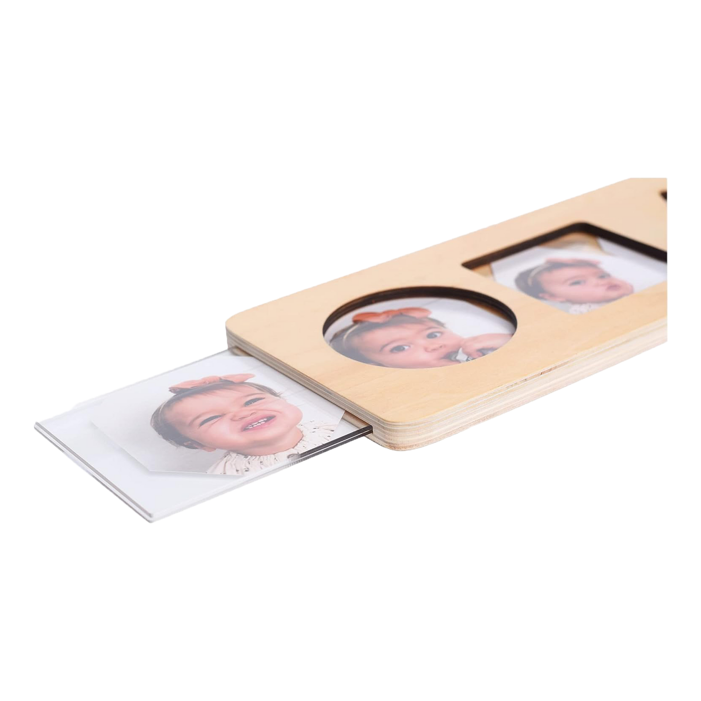 Lulu & Ollie - Family Photos Shape Puzzle